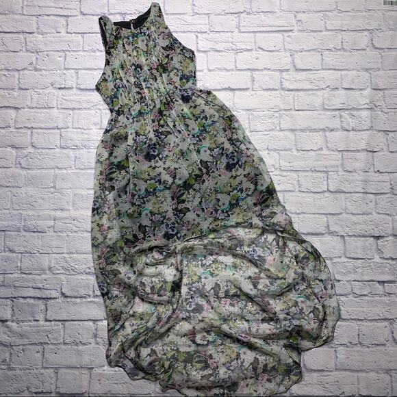 Zara Hi Lo Floral Dress - Picture 1 of 9